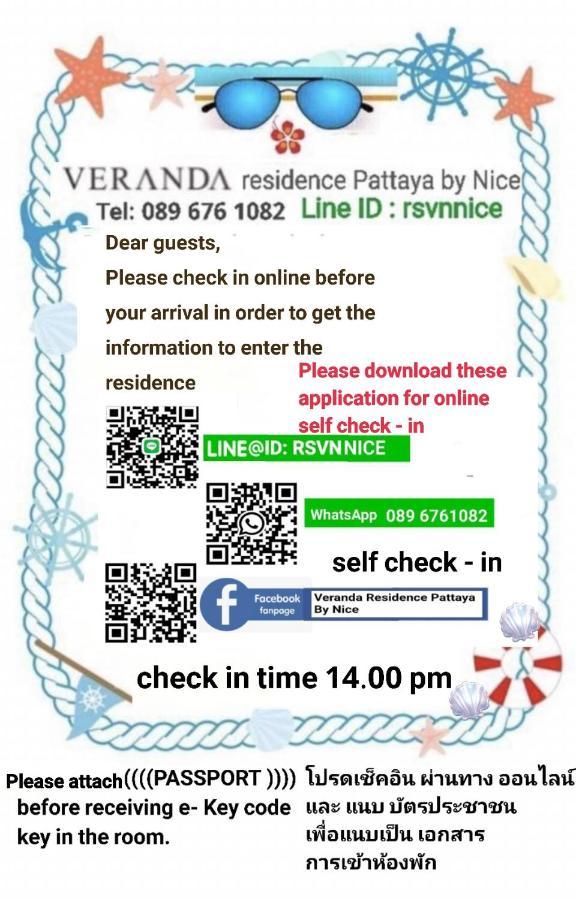 Veranda Residence Pattaya by Nice Na Chom Thian Dış mekan fotoğraf